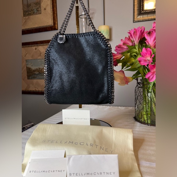 NWT Stella McCartney Falabella Tiny Tote Bag| Includes Dust Bag & Care Cards - Picture 3 of 17